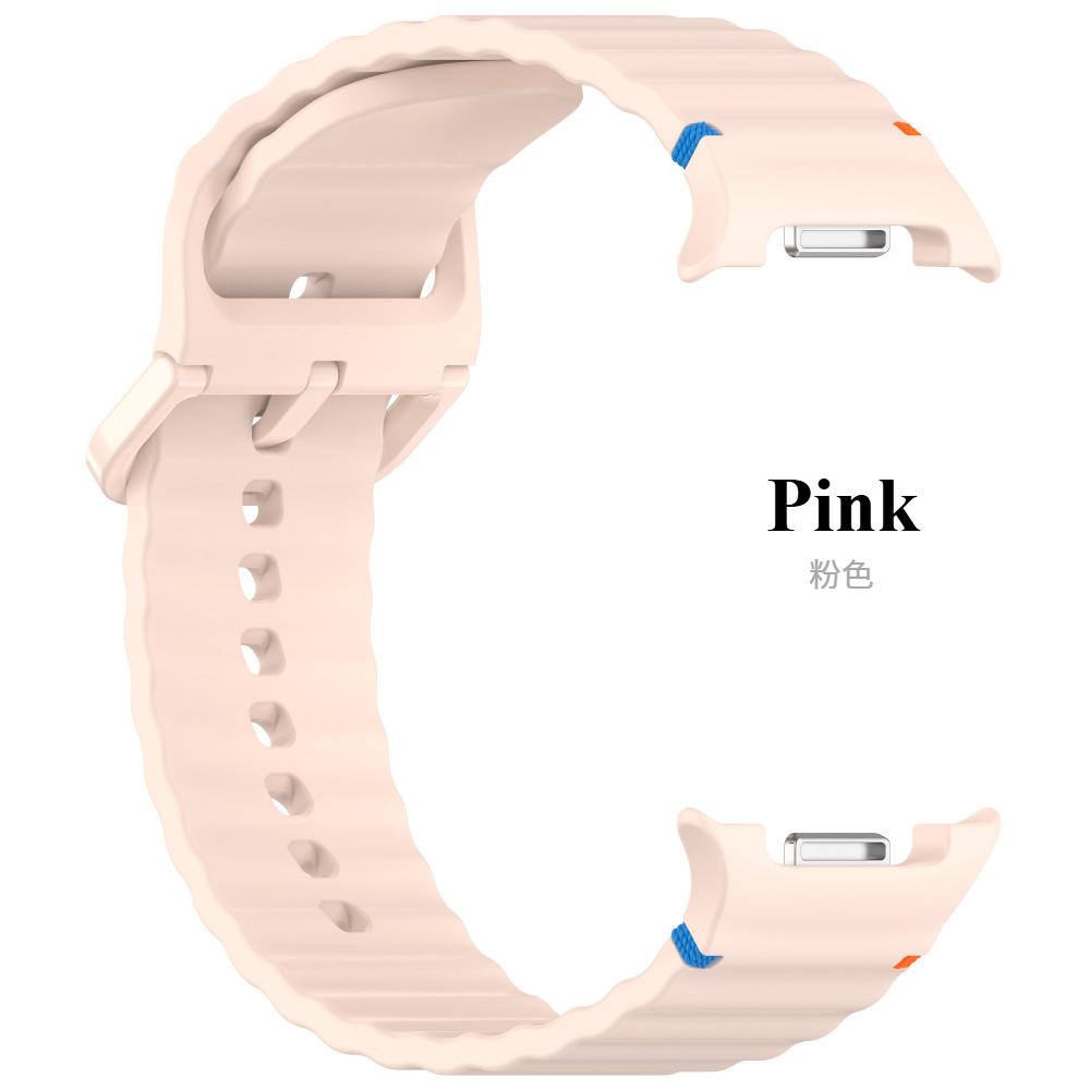 Silicone Band for Samsung Galaxy Watch 8 Classic 46mm Strap Accessories Smartwatch Rubber Bracelet for Samsung Galaxy Watch 8 44mm 40mm Strap