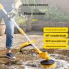 Electric Outdoor Courtyard Floor Scrubber: High-Power, Multi-Functional Cleaning Brush