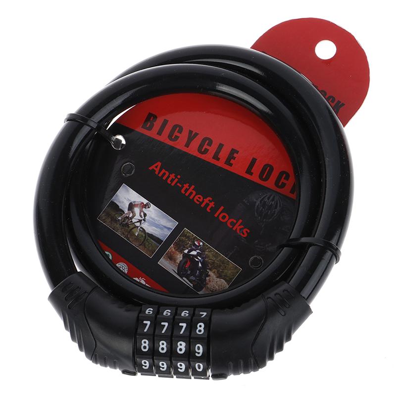 Buy Bike Lock 4 Digit Code Combination Bicycle Lock Bicycle Security