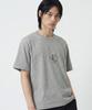 Odeupeol Lightning Crop T-Shirt(Gray)