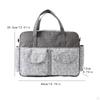 Baby Diaper Bag Tote Shower Newborn Nappy Travel for Toys Snacks