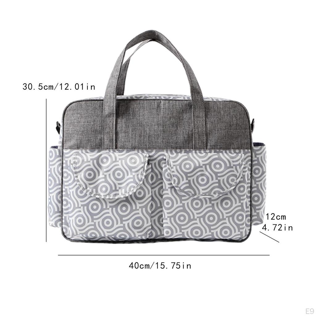 Baby Diaper Bag Tote Shower Newborn Nappy Travel for Toys Snacks
