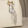 Mini Net Pocket Lipstick Bag Keychain Portable Lipstick Cover Key Ring  Travel