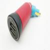 5V 33A Portable Dual Usb Color Power Adapter Plug For Bmw Din Motorcycle