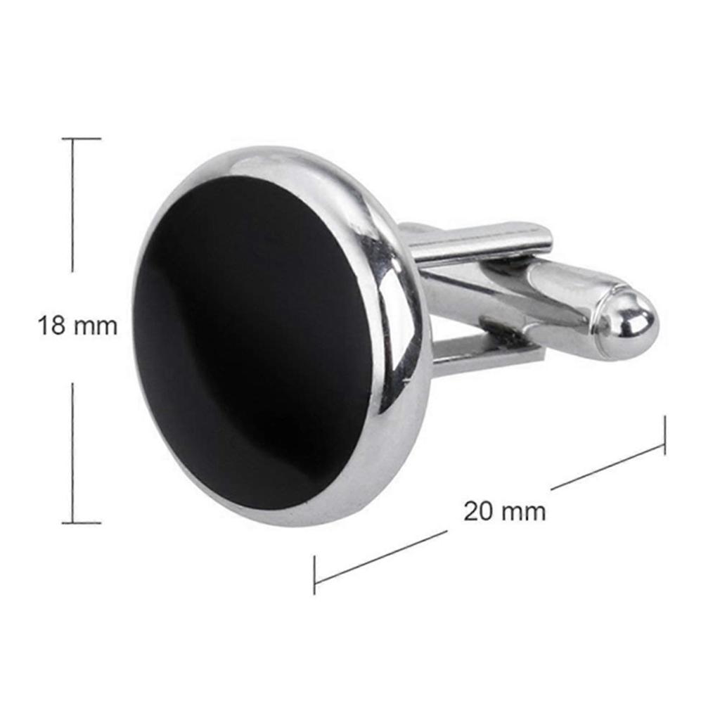 Cufflinks and Studs Set for Tuxedo Shirts Business Wedding 12 Cufflinks and 36 Studs