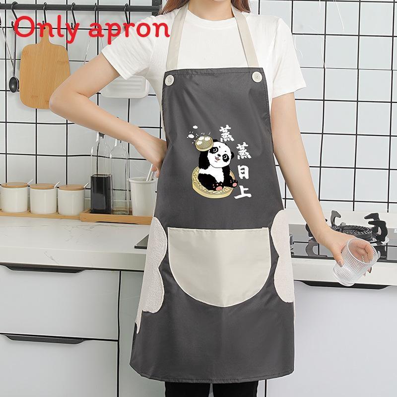 Dinosaur Waterproof Pvc Apron For Women Children Kitchen Cooking Splashresistant Apron