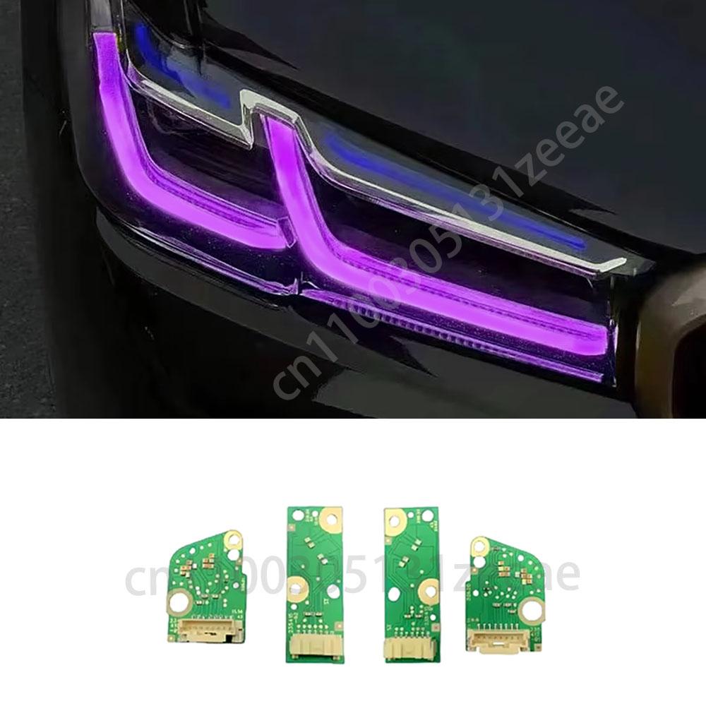 For BMW 530i 540i M550i G30 G31 M5 F90 2020-2023 DRL Style Daytime Running Lights Turn Light LED Boards Set 23508301 23508302