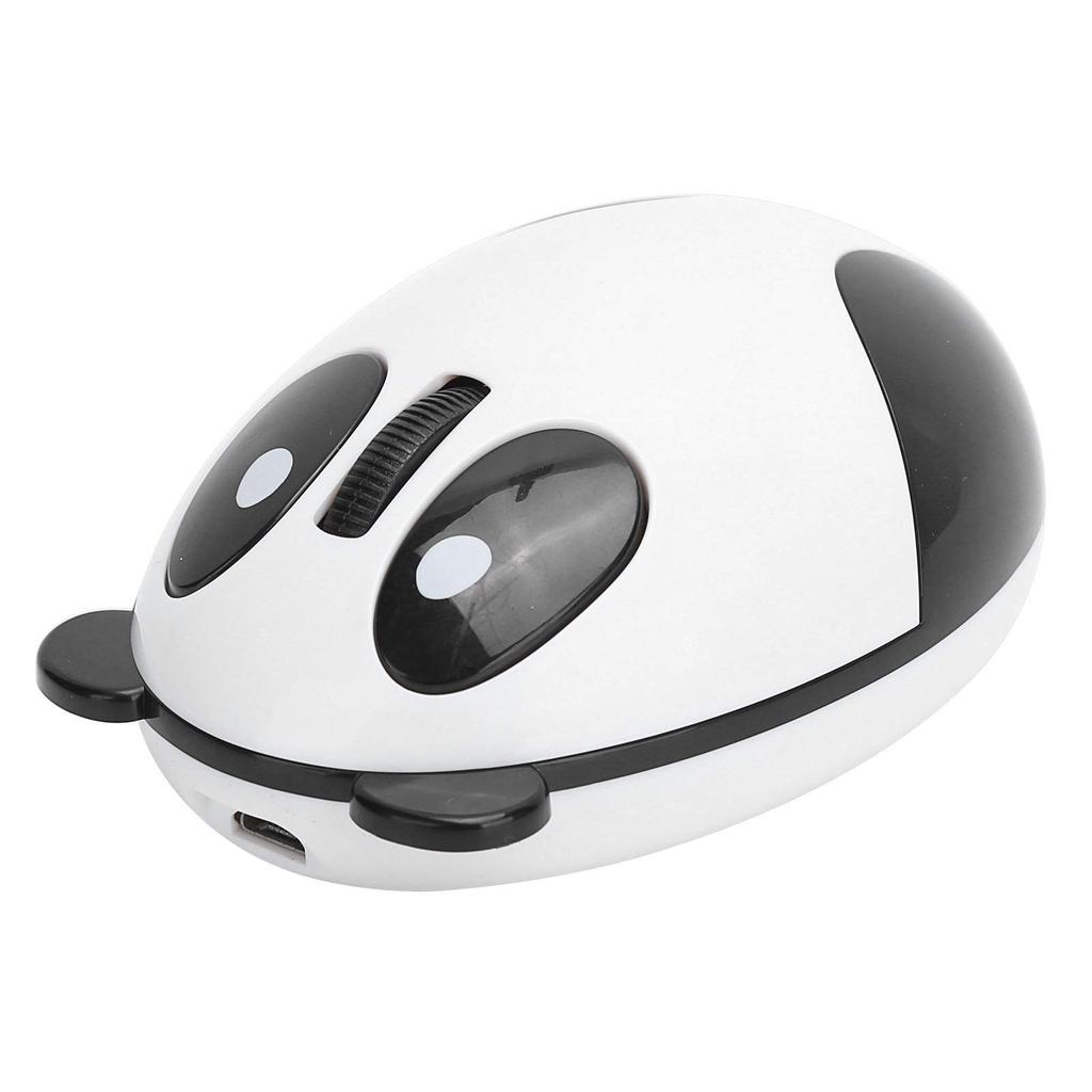 JGGLD Wireless Panda High Includes Receiver and USB Charging Cable Mouse, Compact, Quiet, 2.4GHz, 1200DPI, Design, Precision, Energy-Saving Mode,