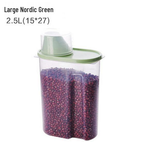 Airtight Food Storage Container for Grains, Nuts, and Cereal