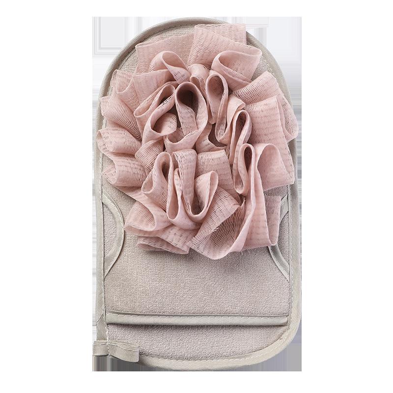 Dual-Use Coarse Grit Exfoliating Mitt – Powerful Mud Removal Bath Towel for Adults