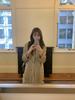 In-Stock Suede Lapel Jacket - Korean Style, Mid-Length, Khaki, Autumn Retro, Loose Fit