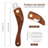Bread Cutter French Bread Scoring Lame Dough Slashing Tool with 5 Blades Bread Scoring Knife Baking Tool Sourdough Toast Knifes