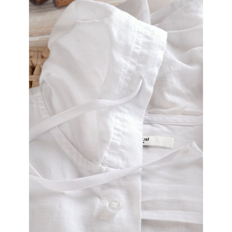 Trendy European and American Style Men's Cotton Long-Sleeved Shirt