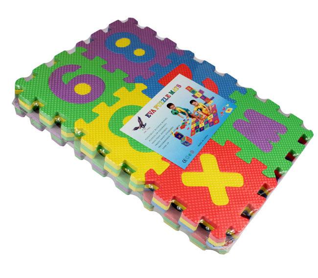 Digital Foam Puzzle Baby Crawling Mat - Children's Play Mat