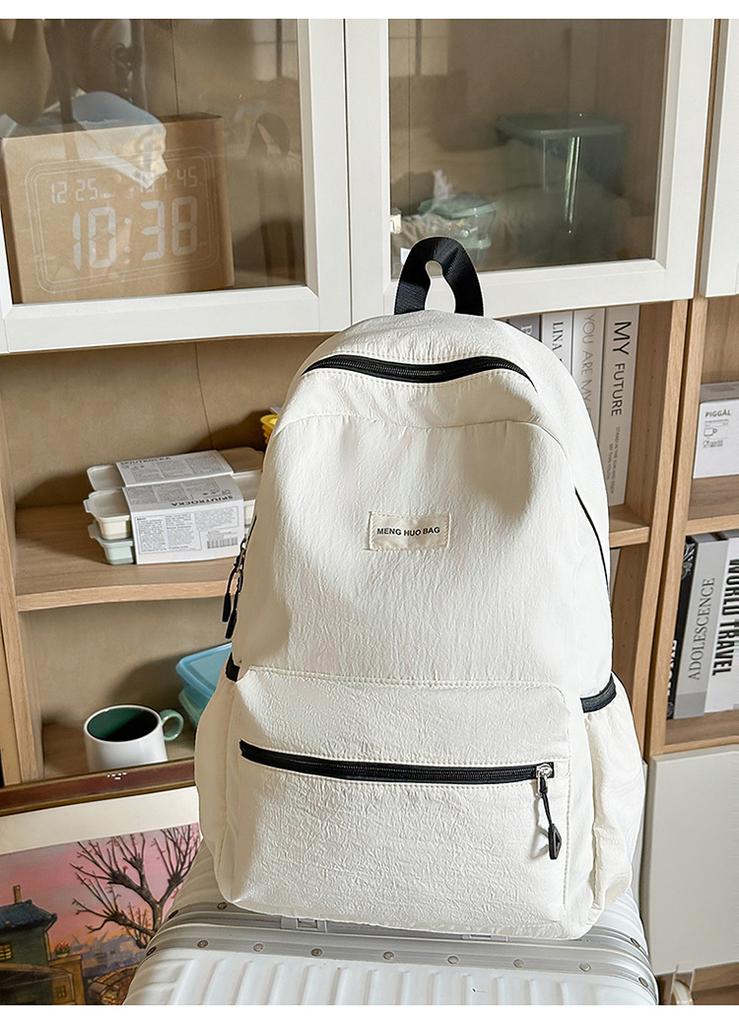 Schoolbag Japanese ins new high-value, fresh and sweet candy-colored backpack, lightweight and large-capacity backpack for junior and senior high