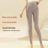 LANGSHA Women's Wool Thermal Leggings with Knee Protection