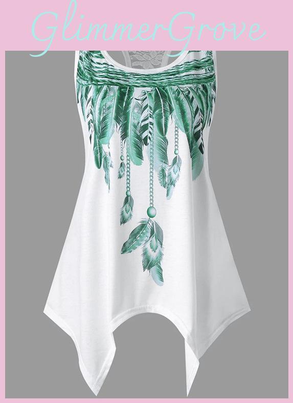 Premium Quality Tank Tops Sexy Women Sleeveless Crop Tops With Cotton Print Lace