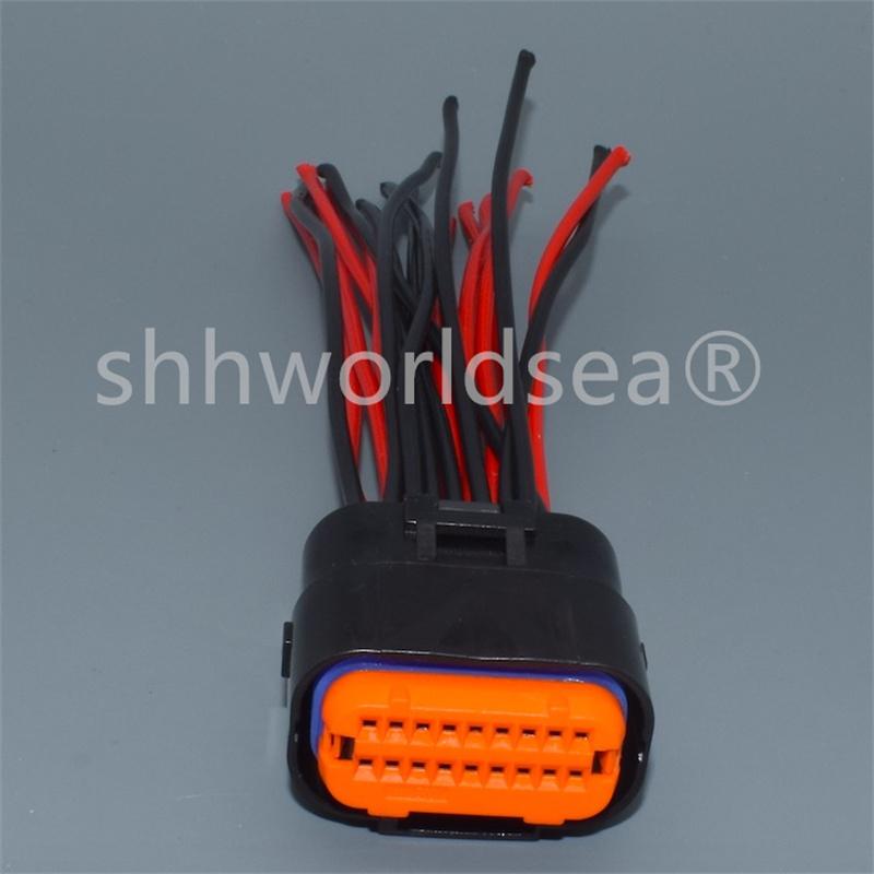 1Set MX23A18NF1 MX23A18SF1 18 Pin/Way ECU Standard Pinheader Male Female Plug Housing Automotive Connector