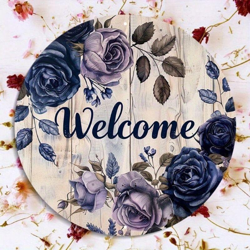Retro Metal Tin Sign, Wall Art Home Decor, Vintage 2D Plaque