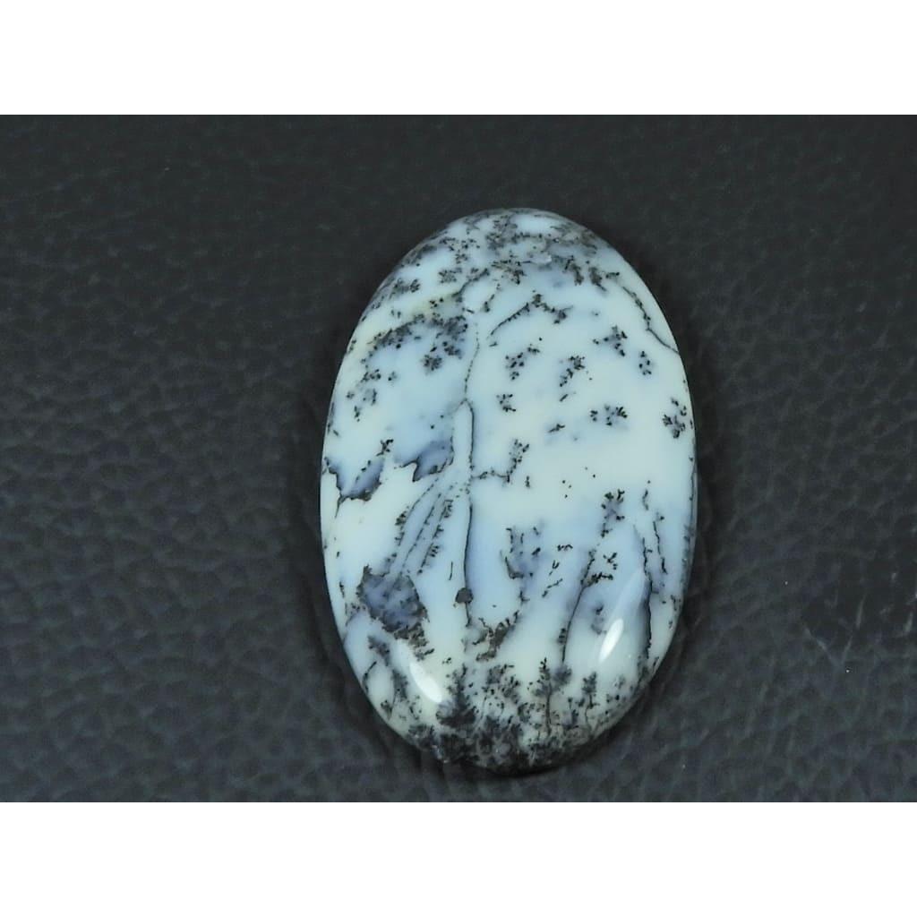 24X41MM Natural Dendrite Opal Oval Designer Cabochon Loose Gemstone 51Cts. G-604