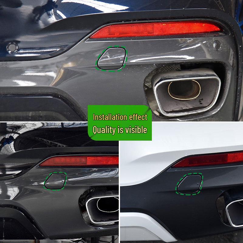 BMW X6 Sport F16 M Tow Hook Covers: Front and Rear Bumper Rescue Hole Covers