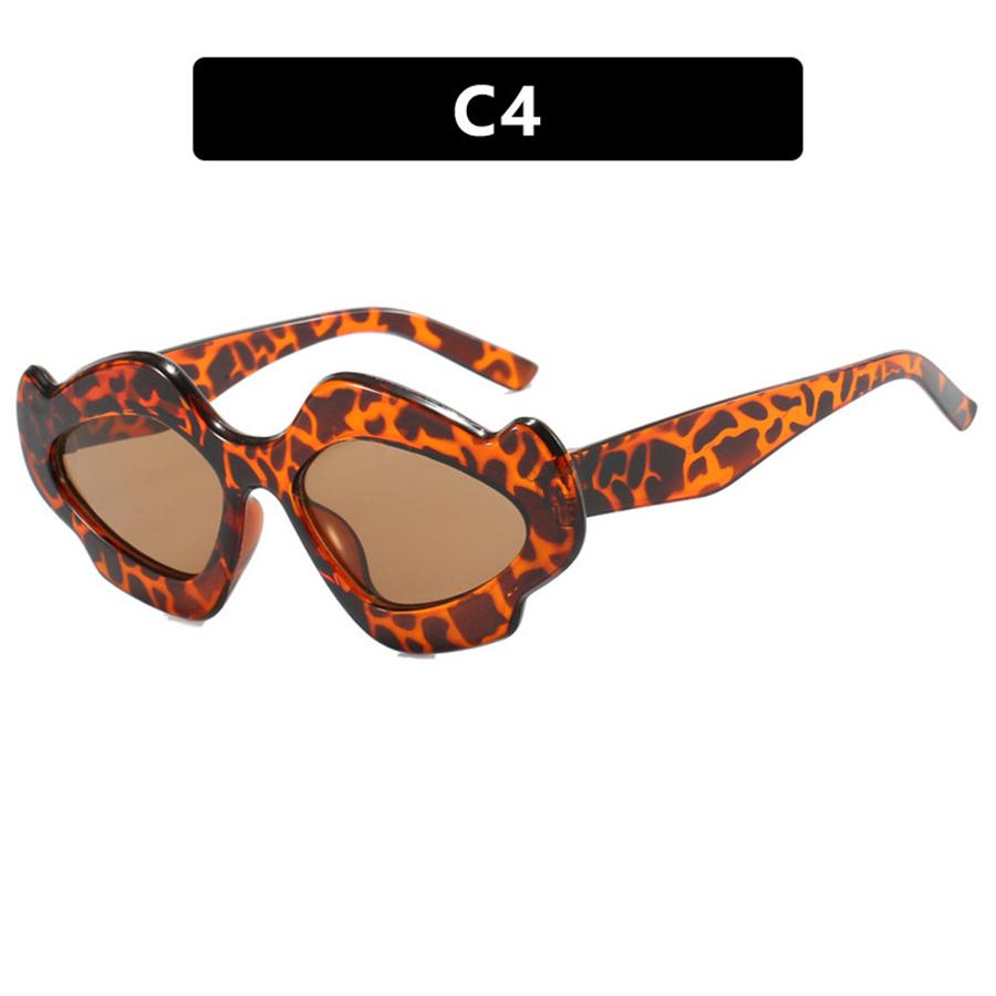 Modische Sonnenbrille Unregelmäßige Sonnenbrille Nicht polarisiertes Modeaccessoire