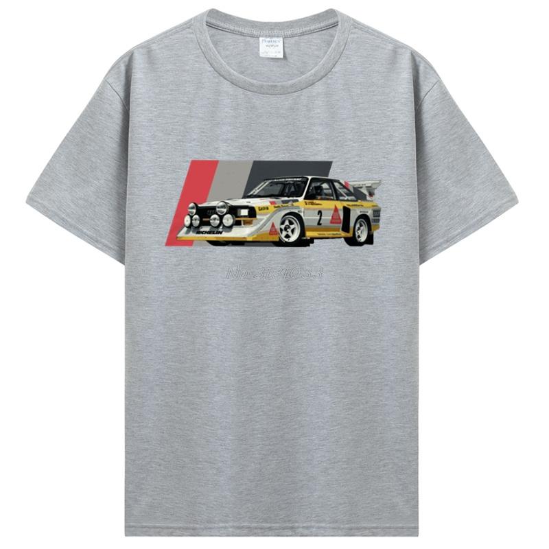 2025 Summer T-shirt Sport S1 E2 Group B Rally Car Stig Blomqvist Mikkola and Walter T-Shirt Casual Oversized T Shirt Cotton Male