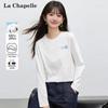 La Chapelle Simple Cotton Long Sleeve T-Shirt