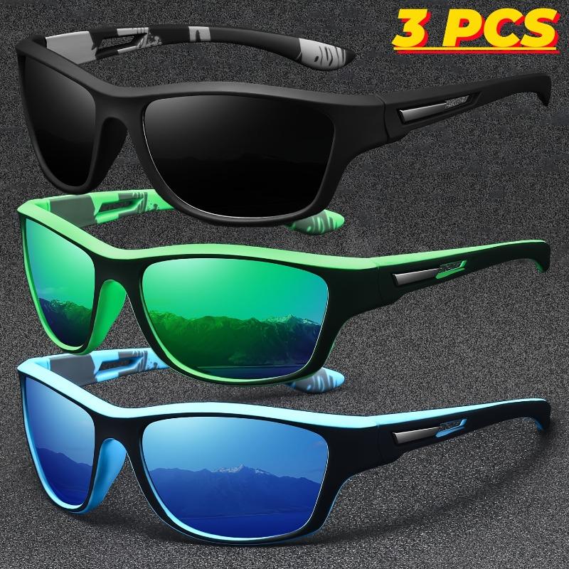 

Набор из 3 штук по доступной цене Классические очки в винтажном стиле Модные очки Унисекс Обтекаемый дизайн Подходят для повседневной носки