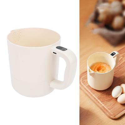 Mélangeur à main sans fil électrique 2 en 1 et passoire Bol à laver le riz 1L Agitateur automatique Gadget de cuisine pour mélanger