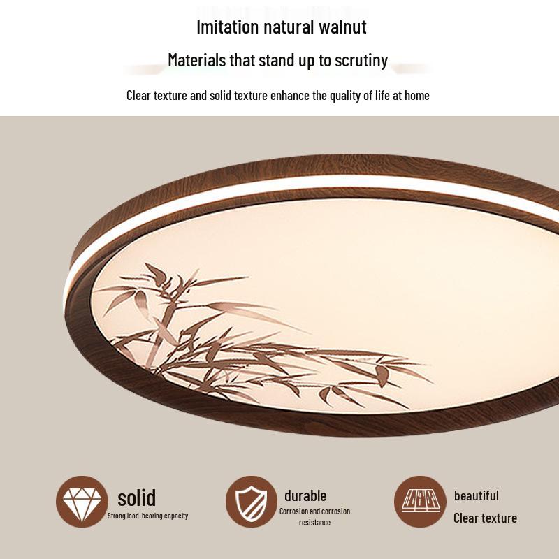 2025 Chinese Style Full Spectrum Ceiling Lamp: Super Bright Light for Living Room, Bedroom, or Study