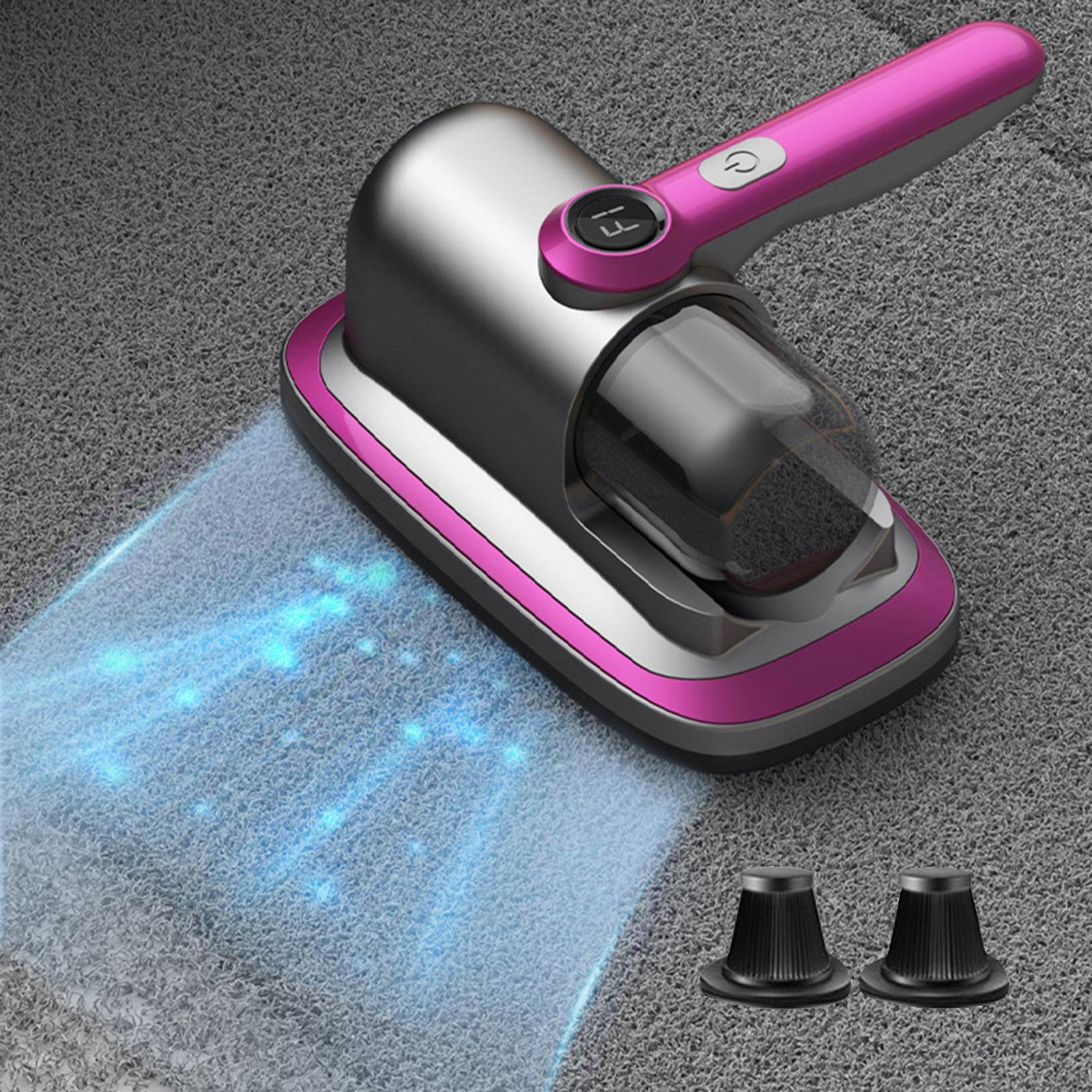 

Машина для чистки клещей, ручной пылесос для ковров, матрасов, одеял, серый, фиолетовый Gray Violet