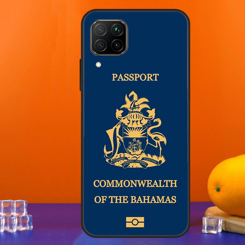 Bahamas Flag For Huawei Nova Y90 Y91 Y60 Y70 Y72 Y61 9 10 SE 12i 12s 11i 5T P60 Pro P20 P30 P40 Lite Case