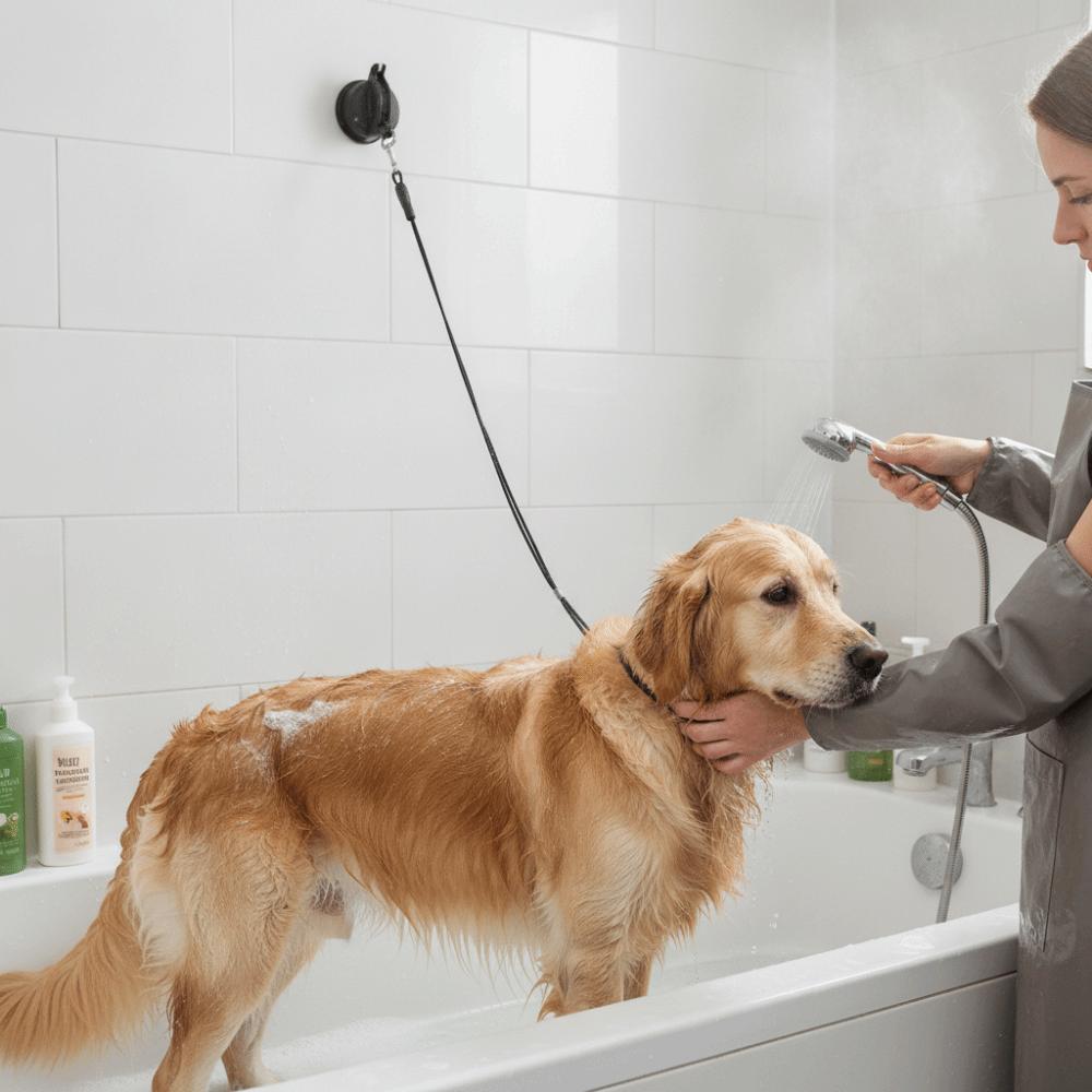 Professional Dog Bathing Tether Adjustable Dog Bathing Fixer Grooming Restraint Leash Dog Grooming