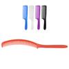 Comb Hair Plastic Curved Detangling Haircutting Combs Fine Teeth for Salon Household Barber