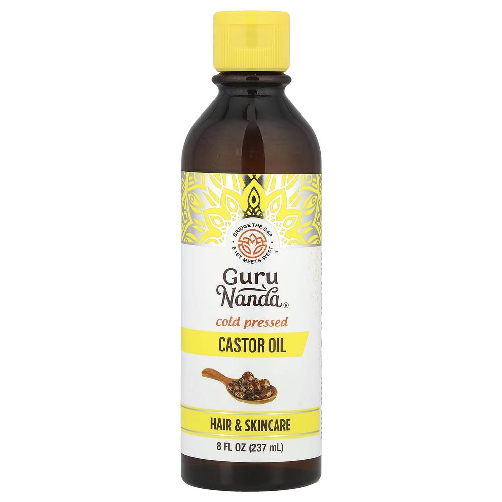 Cold Pressed Castor Oil, 8 Fl Oz (237 Ml)