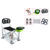 Folding Fishing Chair Aluminium Alloy 6 Levels Height Adjustable Collapsible Fishing Chair for Outdoor Fishing Camping Basic Version