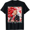 Retro Funny Valentines Day President Trump Is My Valentine Cotton Men T Shirt