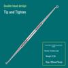 Precision Acne & Blackhead Removal Tweezers Set - Pimple Needle and Squeezing Tool