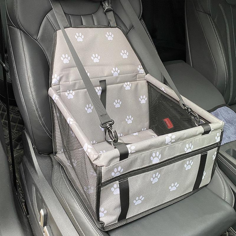Pet Car Seat Pad: Safe Booster & Anti-Dirty Bed for Dogs & Cats