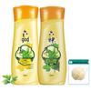 Liushen Mugwort Healthy Skin Shower Gel (Cooling & Moisturizing Duo Pack)