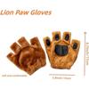 Kinder Jungen Mädchen Tier Löwe Cosplay Kostüme Ohren und Schwanz Stirnband Rock Set Zubehör Halloween Karneval Party Verkleidung