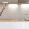 1-6PCS Set LED Cabinet Bar Lamps EU 220V Integrated Lighting With Dimmable Touch/Hand Sweep Sensor Switch 25mm Board Penetrable
