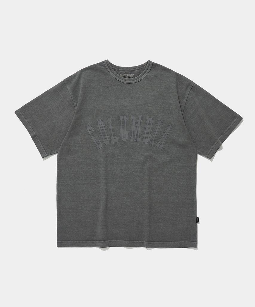 COLUMBIA UNIVERSITY Columbia Tot Dyed S/S T-Shirts_Gray