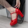 Girls' Shoes New Women Mary Janes Pumps T-Strap Women 8cm Spike Heels Shoes Bowtie Lolita Shoes Buckle Strap Wedding Bridal Shoe