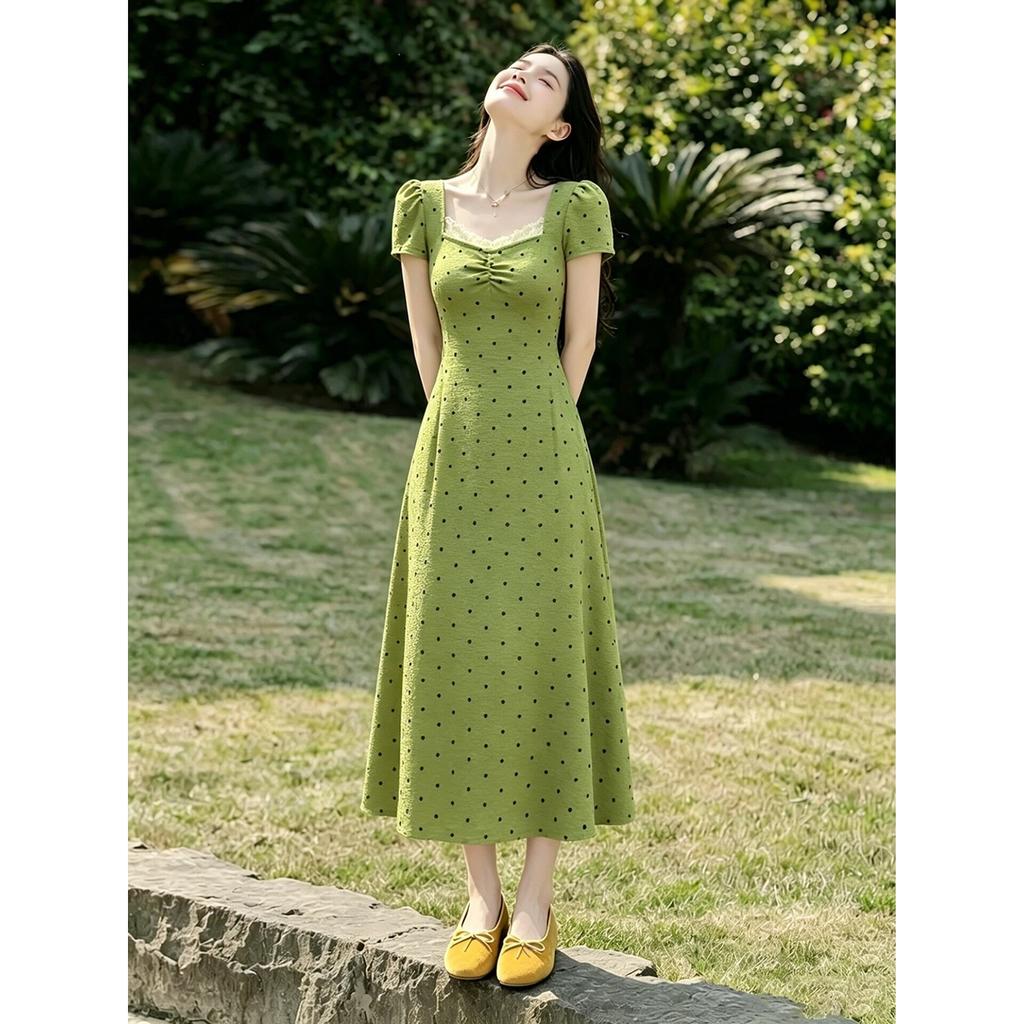 Light Luxury Simple Temperament Long Dress Women's Holiday Style Design Sense New Summer Dress Women