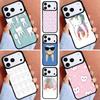 Dentist Tooth Pattern Print Phone Case for iPhone 16e 15 14 13 12 17 Pro Max Plus Air 17pro Cover Coque