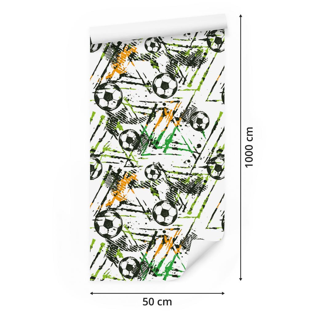 Wallpaper Wall for and football for living room and bedroom 50x1000