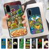 Animated N-Ninja T-Turtles TV Phone Case For Samsung S 24 Fe 25 Ultra Plus 20 Lite 21 30 22 23 24 22 Ultra 5G Fundas