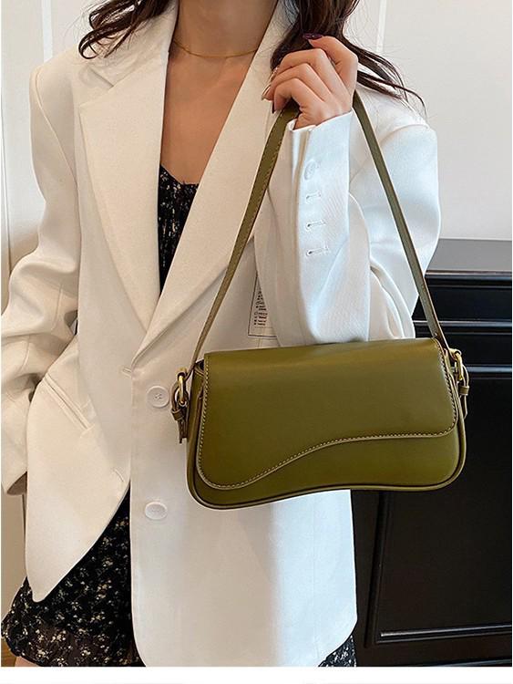 2025 Trendy Women's High-End Underarm Crossbody Bag - Versatile Single-Shoulder Commuter for Spring/Summer